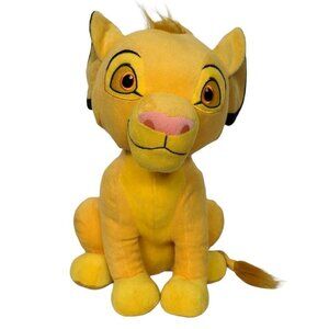 Disney Lion King Simba Cub Plush Stuffed Animal 12.5"